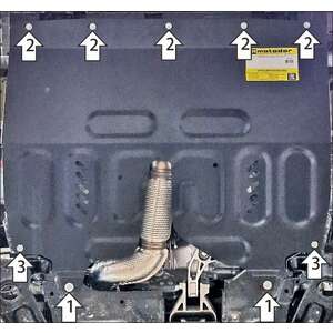 Защита Двигатель, Коробка переключения передач Changan Cs75 Plus ( 2024- ) г. арт: 77217 photo1 Интернет магазин Автоаксессуаров Защита картера, МКПП, АКПП, РК, ТБ (Мотодор)