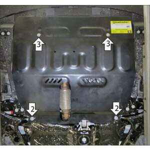 Защита Двигатель, Коробка переключения передач Changan Cs75 Plus ( 2021-2024 ) г. арт: 77211-2 photo1 Интернет магазин Автоаксессуаров Защита картера, МКПП, АКПП, РК, ТБ (Мотодор)