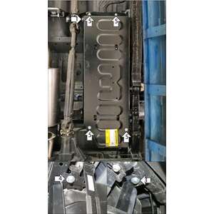 Защита Топливный бак Foton Tunland G9 ( 2025- ) г. арт: 77502-2 photo1 Интернет магазин Автоаксессуаров Защита картера, МКПП, АКПП, РК, ТБ (Мотодор)