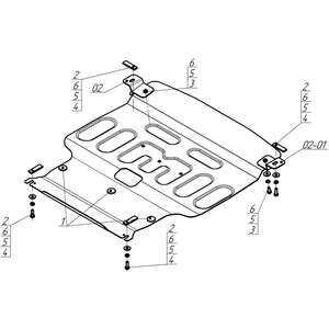 photo Защита Двигатель, Коробка переключения передач Honda Life ( 2020- ) г. арт: 70814-2