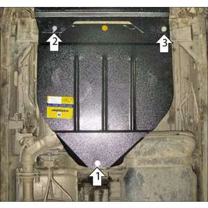 Защита Раздаточная коробка Nissan Pathfinder ( 2005-2010 ) г. арт: 71405-2 photo1 Интернет магазин Автоаксессуаров Защита картера, МКПП, АКПП, РК, ТБ (Мотодор)