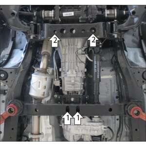 Защита Коробка переключения передач Sollers ST8 ( 2024- ) г. арт: 78313-3 photo2 Интернет магазин Автоаксессуаров Защита картера, МКПП, АКПП, РК, ТБ (Мотодор)