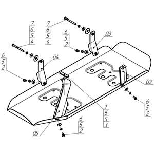 Защита Топливный бак Sollers ST9 ( 2025- ) г. арт: 78321 photo3 Интернет магазин Автоаксессуаров Защита картера, МКПП, АКПП, РК, ТБ (Мотодор)