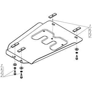 Защита Коробка переключения передач Sollers ST9 ( 2025- ) г. арт: 78317-2 photo3 Интернет магазин Автоаксессуаров Защита картера, МКПП, АКПП, РК, ТБ (Мотодор)