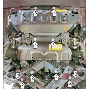 Защита Радиатор Sollers ST9 ( 2025- ) г. арт: 78315-2 photo1 Интернет магазин Автоаксессуаров Защита картера, МКПП, АКПП, РК, ТБ (Мотодор)