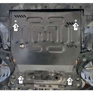 Защита Двигатель, Коробка переключения передач Knewstar 001 ( 2024- ) г. арт: 54205-2 photo1 Интернет магазин Автоаксессуаров Защита картера, МКПП, АКПП, РК, ТБ (Мотодор)