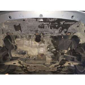 Защита картера и КПП - FORD Focus II с кронштейнами (2005 - 2011) г. ( арт: 08.1504-3 ) photo1 Интернет магазин Автоаксессуаров Защита Картера, МКПП, АКПП, РК (Шериф)