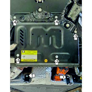 Защита Силовые провода Evolute I-Space ( 2025- ) г. арт: 78616 photo1 Интернет магазин Автоаксессуаров Защита картера, МКПП, АКПП, РК, ТБ (Мотодор)