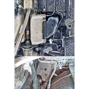 Защита Топливный бак, Топливные Трубки Ford Bronco Sport ( 2020-2024 ) г. арт: 70714 photo2 Интернет магазин Автоаксессуаров Защита картера, МКПП, АКПП, РК, ТБ (Мотодор)