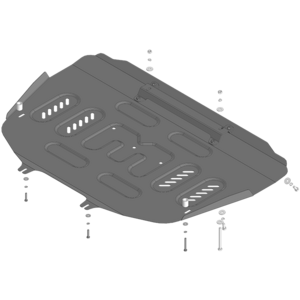 Защита Двигатель, Передний электромотор Gac S7 ( 2025- ) г. арт: 77808