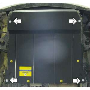 Защита Двигатель, Коробка переключения передач Mercedes-benz A-class ( 1997-2004 ) г. арт: 71203 photo1 Интернет магазин Автоаксессуаров Защита картера, МКПП, АКПП, РК, ТБ (Мотодор)
