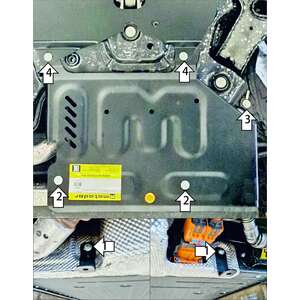 Защита Силовые провода Evolute I-Space ( 2025- ) г. арт: 338602 photo1 Интернет магазин Автоаксессуаров Защита картера, МКПП, АКПП, РК, ТБ (Мотодор)
