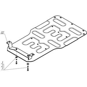 Защита Коробка переключения передач Mercedes-benz E-class ( 2023- ) г. арт: 341202 photo3 Интернет магазин Автоаксессуаров Защита картера, МКПП, АКПП, РК, ТБ (Мотодор)