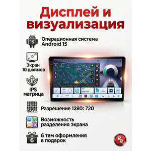 Автомагнитола RedPower 80XXX SMART 4/64 Гб 10 дюймов (без рамки и проводки) photo2 Интернет магазин Автоаксессуаров Штатные автомагнитолы RedPower 800 серия