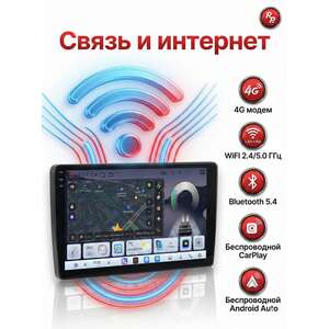 Автомагнитола RedPower 80XXX SMART 4/64 Гб 10 дюймов (без рамки и проводки) photo3 Интернет магазин Автоаксессуаров Штатные автомагнитолы RedPower 800 серия