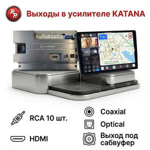 Автомагнитола RedPower KATANA 850PRO 8/256 Гб 10 дюймов (без рамки и проводки) photo3 Интернет магазин Автоаксессуаров Штатные автомагнитолы Серия KATANA