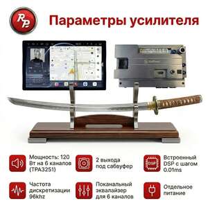 Автомагнитола RedPower KATANA 850PRO 8/256 Гб 11.5 дюйма (без рамки и проводки) photo2 Интернет магазин Автоаксессуаров Штатные автомагнитолы Серия KATANA
