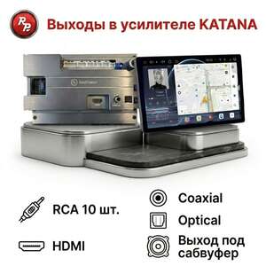 Автомагнитола RedPower KATANA 850PRO 8/256 Гб 12.95 дюйма (без рамки и проводки) photo3 Интернет магазин Автоаксессуаров Штатные автомагнитолы Серия KATANA