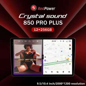 photo Автомагнитола RedPower 850 PROplus 12/256 Гб 10 дюймов (без рамки и проводки)