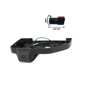 photo Штатный двухканальный видеорегистратор RedPower DVR-TOY16-G DUAL для Toyota Land Cruiser 300 и Lexus LX 600-700 с штатным ассистентом дальнего света(2025+) рестайлинг