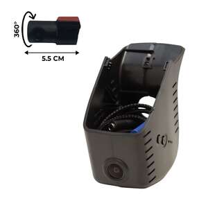 photo Штатный видеорегистратор RedPower DVR-VAG15-G DUAL для Volkswagen с системой следования по полосам (2015+) черный