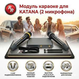 photo Модуль караоке для KATANA (2 микрофона)