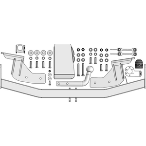 Фаркоп Changan Cs95 2023-н.в. г. ( Унив. ) арт: ZC101A photo3 Интернет магазин Автоаксессуаров Фаркопы, Тягово-сцепное устройство (ТСУ) (Мотодор)