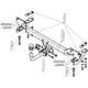 Фаркоп Gac GS4 2024-н.в. г. ( Хэтчб. ) арт: 97807-A photo4 Интернет магазин Автоаксессуаров Фаркопы, Тягово-сцепное устройство (ТСУ) (Мотодор)