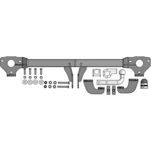 Фаркоп Gac GS8 2023-н.в. г. ( Унив. ) арт: 97803-A photo3 Интернет магазин Автоаксессуаров Фаркопы, Тягово-сцепное устройство (ТСУ) (Мотодор)