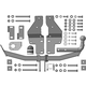 Фаркоп Hyundai Santa Fé III 2012-2018 г. ( Унив. ) арт: 90908-A photo3 Интернет магазин Автоаксессуаров Фаркопы, Тягово-сцепное устройство (ТСУ) (Мотодор)