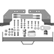 Фаркоп Lexus LX 450d 2015-2021 г. ( Унив. ) арт: 92503-FE photo3 Интернет магазин Автоаксессуаров Фаркопы, Тягово-сцепное устройство (ТСУ) (Мотодор)