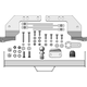 Фаркоп Lexus LX 570 2007-2021 г. ( Унив. ) арт: ZT101FE photo3 Интернет магазин Автоаксессуаров Фаркопы, Тягово-сцепное устройство (ТСУ) (Мотодор)