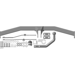 Фаркоп Renault Megane II 2002-2009 г. ( Хэтчб. ) арт: 91708-A photo3 Интернет магазин Автоаксессуаров Фаркопы, Тягово-сцепное устройство (ТСУ) (Мотодор)