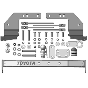 Фаркоп Toyota Land Cruiser 200 2007-2021 г. ( Унив. ) арт: 92517-FEN photo3 Интернет магазин Автоаксессуаров Фаркопы, Тягово-сцепное устройство (ТСУ) (Мотодор)