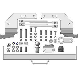 Фаркоп Toyota Land Cruiser 200 2007-2021 г. ( Унив. ) арт: ZT102FE photo3 Интернет магазин Автоаксессуаров Фаркопы, Тягово-сцепное устройство (ТСУ) (Мотодор)